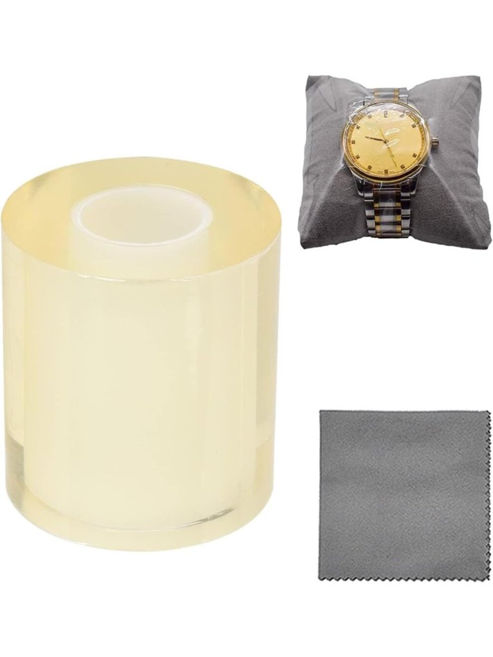 Transparent Anti-Static Watch Repair Tape - Scratch-Resistant Protective Film